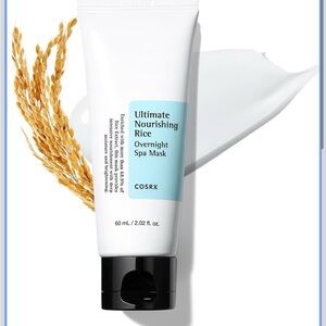 NEW COSRX Ultimate Nourishing Rice Overnight Spa Mask